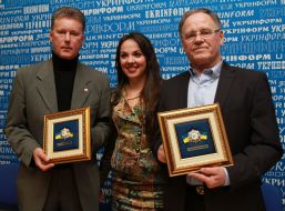 Leonid Buryak, Viktoriya Kulakovskaya and Joszhef Szabo
