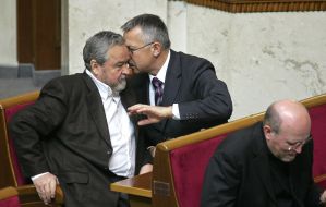 Ivan Plyushch and Roman Zvarych