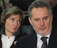 Dmitriy Firtash and Anna Bezlyudnaya