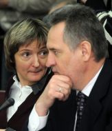 Dmitriy Firtash and Anna Bezlyudnaya