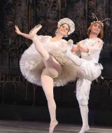 A scene from the ballet "The Nutcracker"