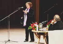 Lina Kostenko and Ivan Malkovich
