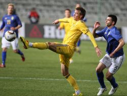 National soccer team of Ukraine – National soccer team of Sweden