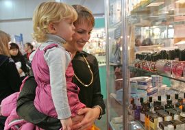 Mother with daughter