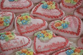 Пряник до дня Святого Валентина