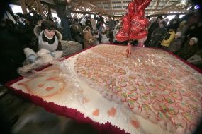 Пряник до дня Святого Валентина