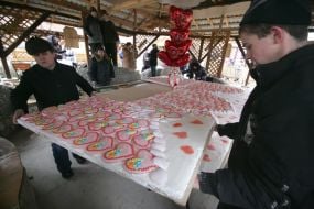 Пряник до дня Святого Валентина