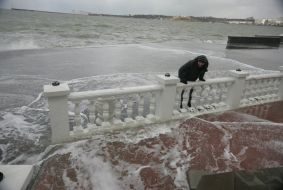 Gale in Sevastopol
