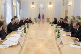 Meeting of Vladimir Litvin and Jerzy Wenderlich