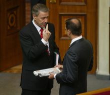 Ivan Kirilenko and Oleg Lyashko