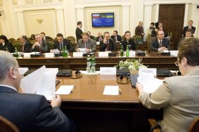 Participants of the V meeting of the Interparliamentary Assembly