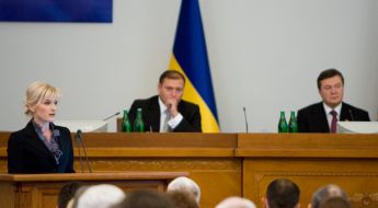 Viktor Yanukovich and Mikhail Dobkin