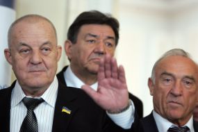 Иван Сидельник, Пётр Гасюк и Юрий Крук