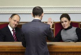 Andrey Kozhemyakin, Nataliya Korolevskaya  and Arseniy Yatsenyuk