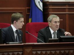 Leonid Chernovetskiy and Oles Dovgiy