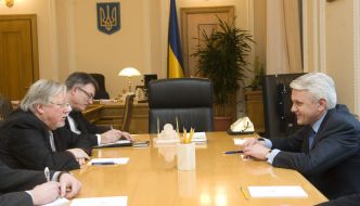 Vladimir Litvin and Vytautas Landsbergis