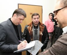 Vyacheslav Kirilenko, Taras Stetskiv and Sergey Vlasenko