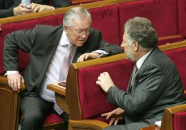 Boris Tarasyuk and Pavel Zhebrivskiy