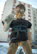 Figure of the Neanderthal man