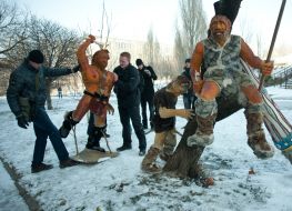 Figures of the Neanderthal men