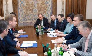 Igor Shuvalov and Sergey Levochkin