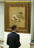 Visitor of exhibition