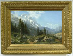 Picture "The forest in mountains"