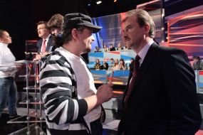 Aleksandr Popov, Sergey Poyarkov and Yevgeniy Kiselev