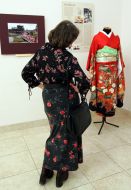 Visitor of exhibition