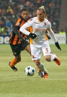 Luiz Adriano  and Philippe Mexes