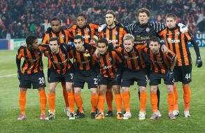 The players of FС "Shakhter" 
