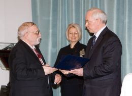 Roman Gorak, Anna German and Nikolay Azarov