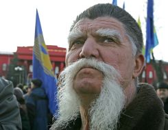 Participant of mass meeting