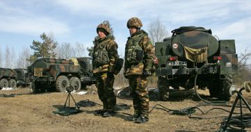 Special tactical training with a company of radioactive, chemical and bakterialogichnoy Protection