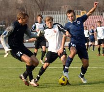 Igor Shuhovtsev, Nikita Kamenyukа and Alexeу Antonov