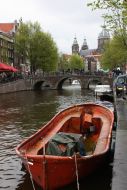 Boat, Canals and bridges of Amsterdam