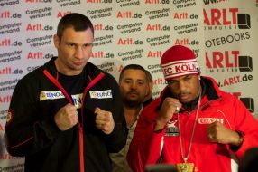 Odlanier Solis and Vitaliy Klichko