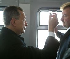 Boris Kolesnikov and Aleksandr Popov