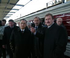 Boris Kolesnikov, Aleksey Krivopishyn, Mikhail Kostyuk and Aleksandr Popov