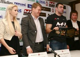 Press-conference participants