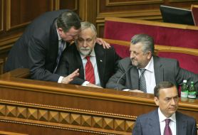 Nikolay Martynenko, Yuriy Karmazin and Vasiliy Farinnik