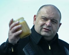 Nikolay Zlochevskiy keeps a jar of caviar