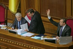 Vladimir Litvin, Nikolay Tomenko and Adam Martynyuk