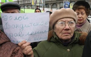 Мітинг проти діяльності уряду України