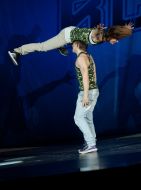 Anzhela Karaseva and Anton Davydenko