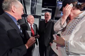 Bogdan Sokolavskiy, Yuriy Solomatin and Sergey Poyarkov