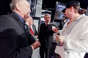 Bogdan Sokolavskiy, Yuriy Solomatin and Sergey Poyarkov