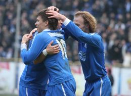 Evgeniy Konoplyanka and Vitaliy Denisov