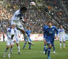 Evgeniy Konoplyanka and Leandro Almeуda