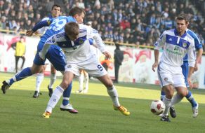 Ruslan Rotan, Goran Popov and Andreу Shevchenko